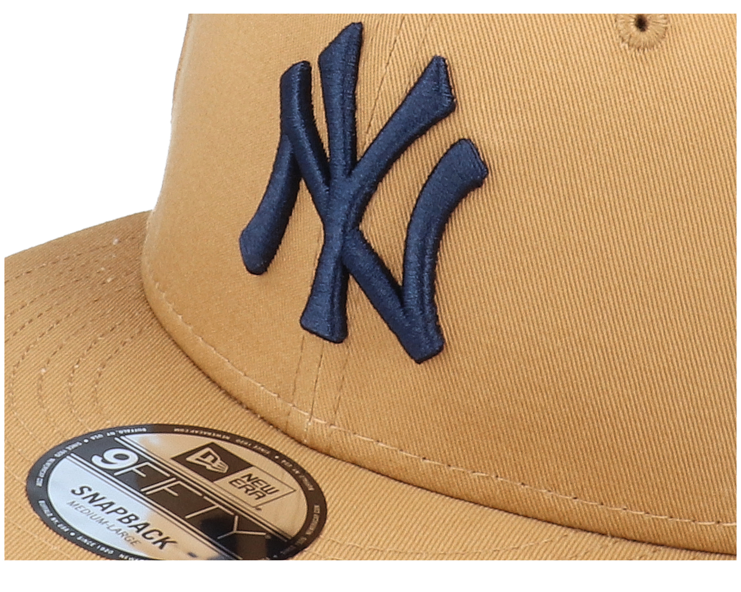 New York Yankees wheat S/M New Era 9Fifty Snapback Cap 