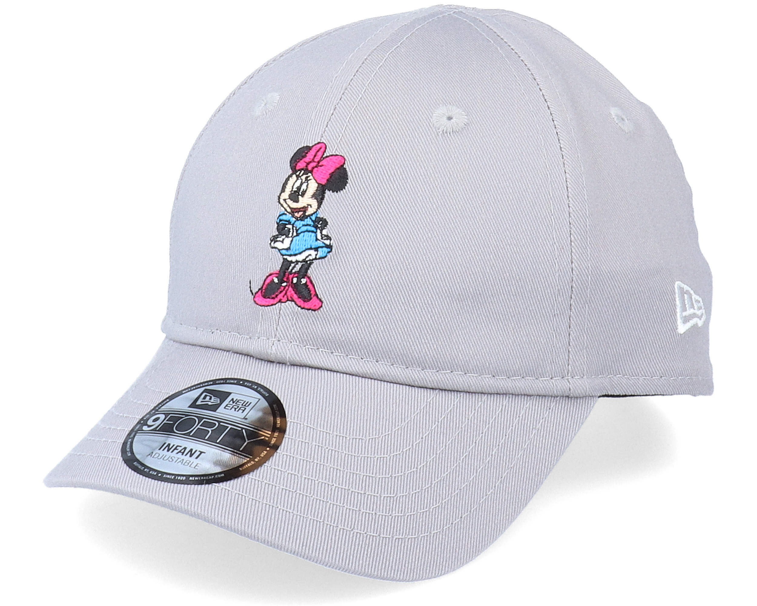 Kids Infant Character 9FORTY Minnie Mouse Gray Adjustable