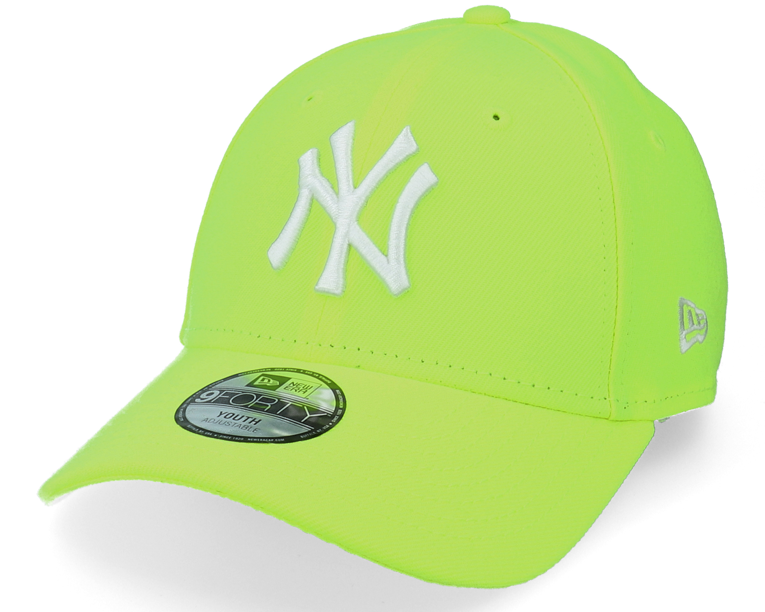 New Era 9Forty KIDS Cap New York Yankees neon yellow 
