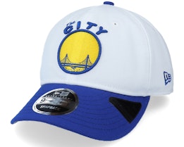 Golden State Warriors Maj 9FIfty White/Blue Adjustable - New Era