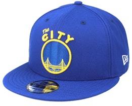 Golden State Warriors 9Fifty Maj Blue Snapback - New Era