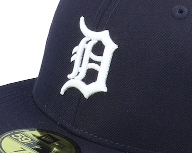 Men's Detroit Tigers New Era Gray Green Undervisor 59FIFTY Fitted Hat