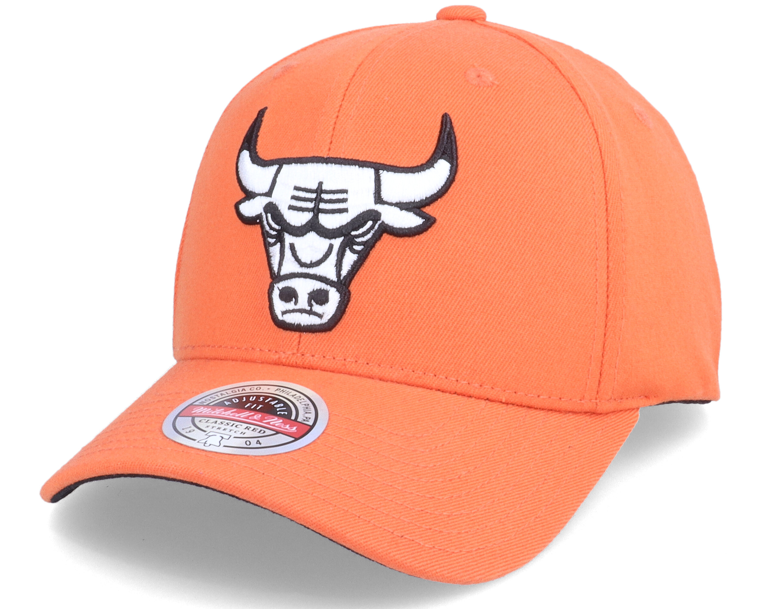 orange chicago bulls hat