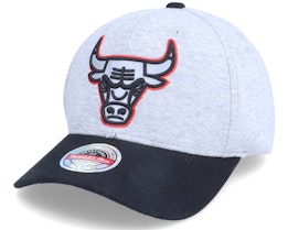 Chicago Bulls 186 Redline Grey/Black Adjustable - Mitchell & Ness