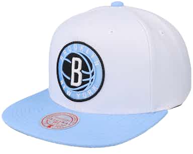 Brooklyn Nets University Home 2 Tone White/blue Snapback - Mitchell & Ness