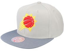 Phoenix Suns Cool Grey 3 Grey Snapback - Mitchell & Ness