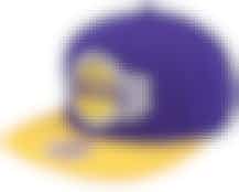 Los Angeles Lakers Core Basic Purple/Gold Snapback - Mitchell & Ness