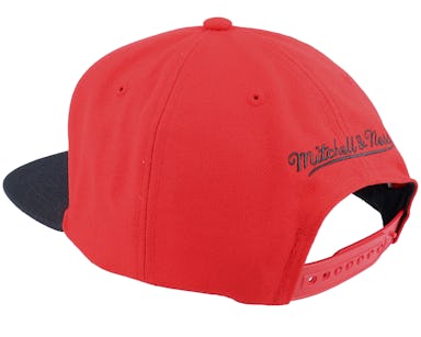 Portland Trail Blazers Core Basic Red/Black Snapback - Mitchell & Ness