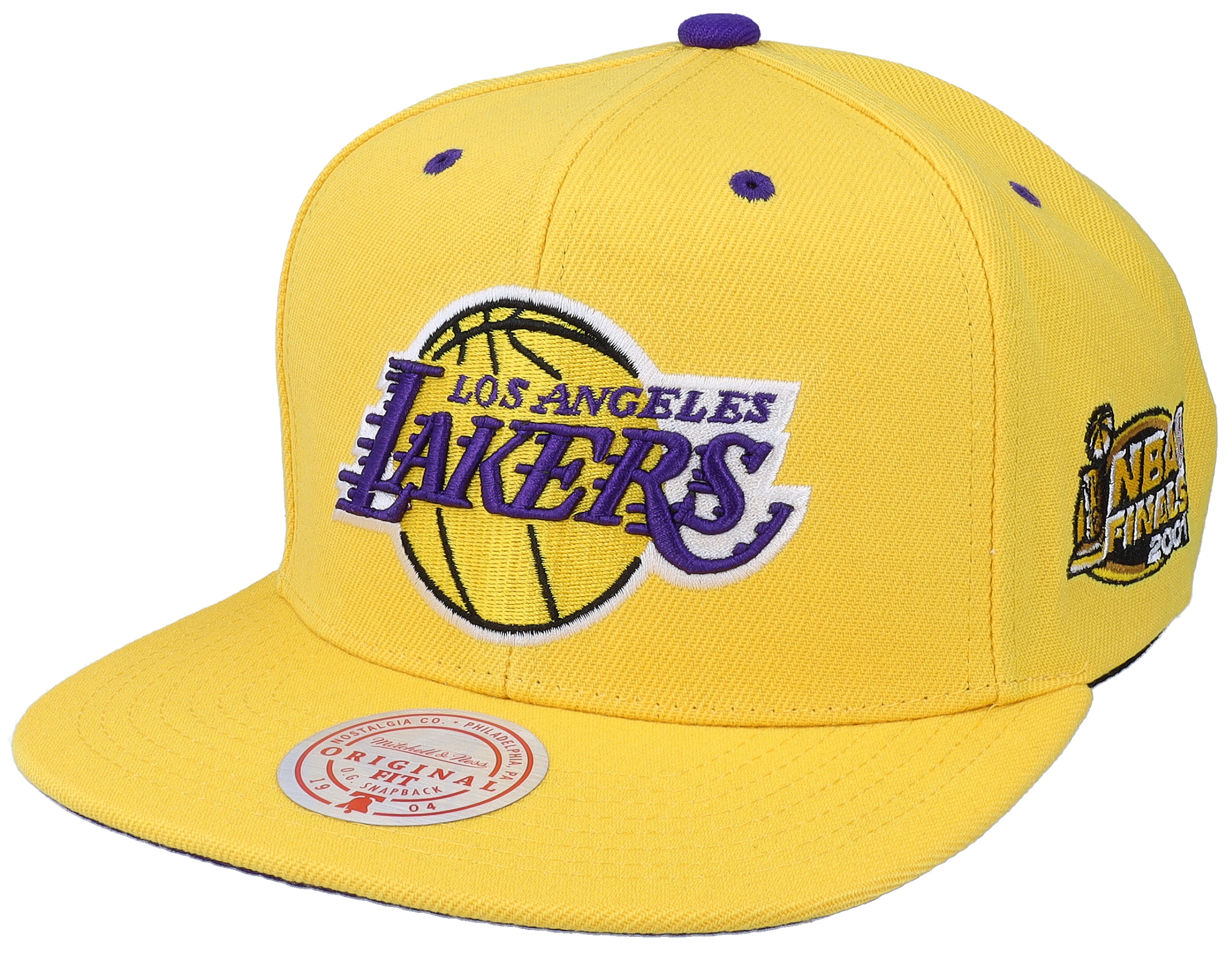 yellow lakers snapback