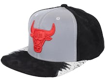 Chicago Bulls Day 5 Grey/Black Snapback - Mitchell & Ness