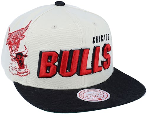 Mitchell & Ness Draft Day 96 Chicago Bulls Snapback White - CREAM