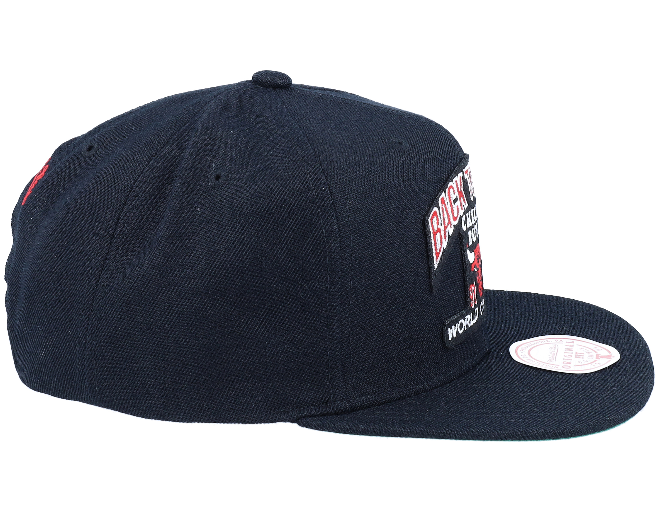 Chicago Bulls 92 Back To Back Champs Hwc 1991 Black Snapback