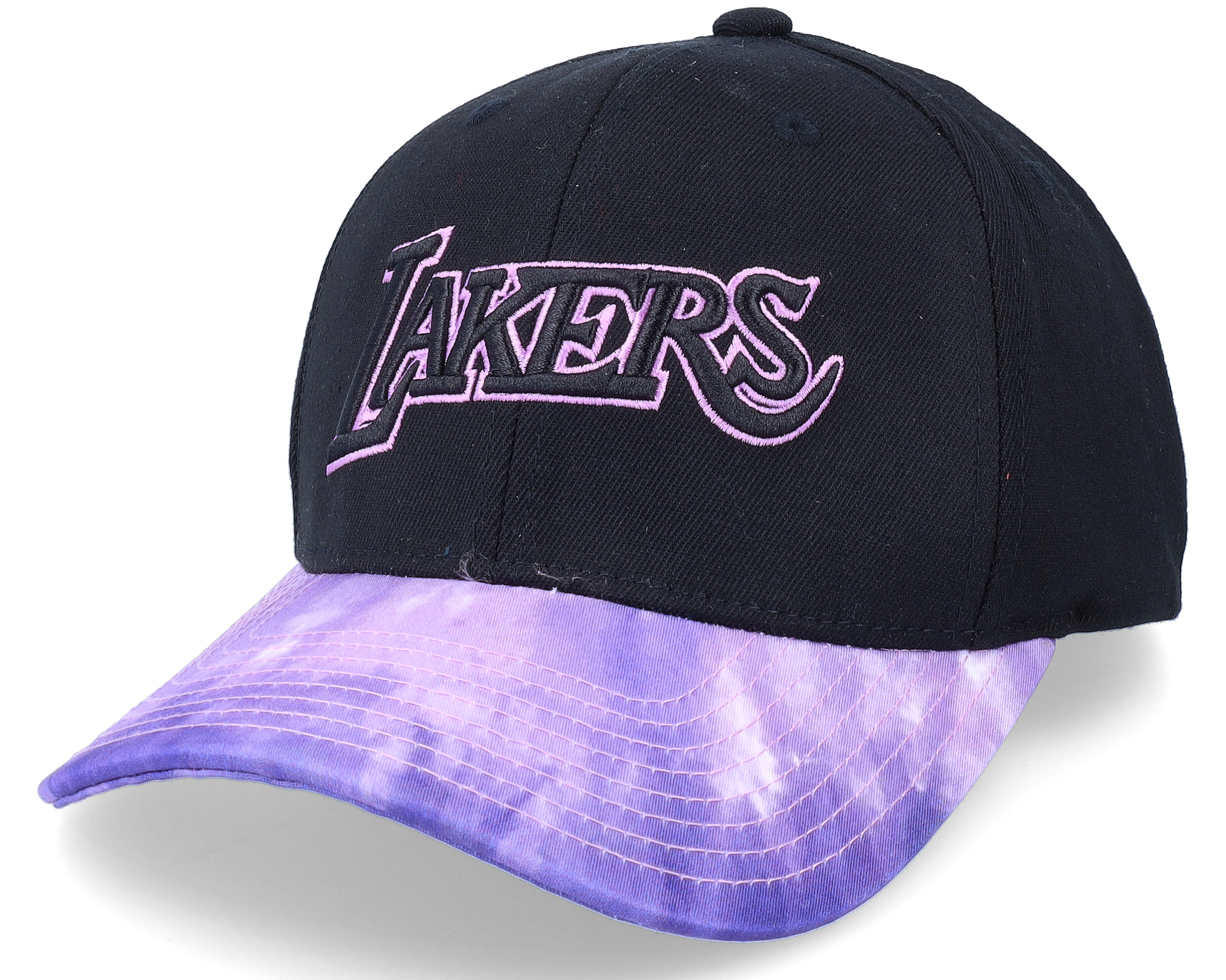 Hair & Hats  Mitchell & Ness - LA Lakers Tye Dye Cap in Purple - Mitchell  & Ness Womens * Harlowmensforum