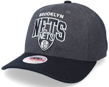 Brooklyn Nets G2 Arch Grey/Black Adjustable - Mitchell & Ness