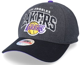 Los Angeles Lakers G2 Arch Grey/Black Adjustable - Mitchell & Ness