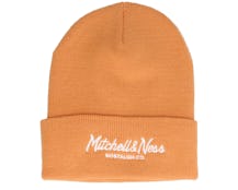 Own Brand Pinscript Knit Dark Orange Cuff - Mitchell & Ness