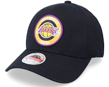 Los Angeles Lakers Alleyoop Black Adjustable - Mitchell & Ness