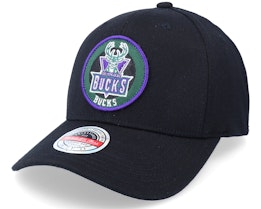 Milwaukee Bucks Alleyoop Black Adjustable - Mitchell & Ness