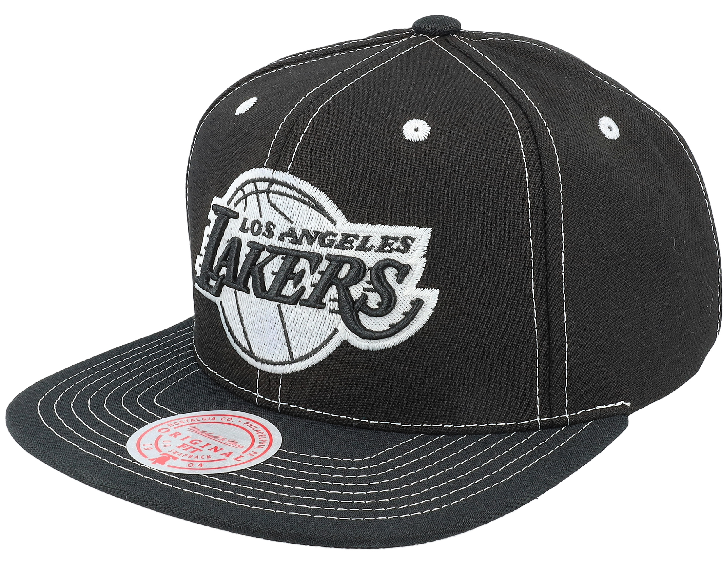 MITCHELL & NESS LOS ANGELES LAKERS BASEBALL CAP COLOR BLACK