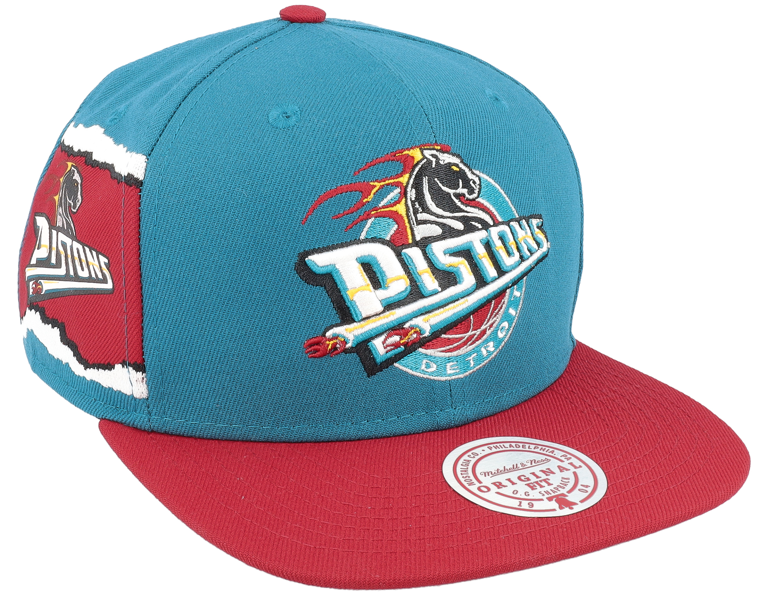 Mitchell & Ness Detroit Pistons Jumbotron Snapback Hat