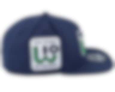 Hartford Whalers Vintage Blue Fitted - Mitchell & Ness