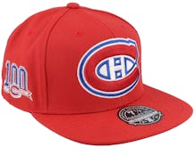 Montreal Canadiens Vintage Red Fitted - Mitchell & Ness