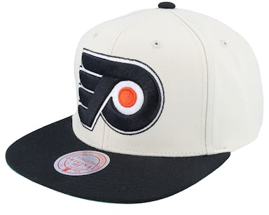 Philadelphia Flyers Vintage Off White/Black Snapback - Mitchell & Ness cap
