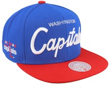 Mitchell & Ness Washington Capitals Lock Up Vintage Snapback Hat, MITCHELL  & NESS HATS, CAPS