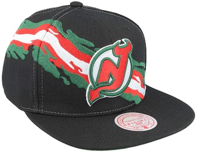 New Jersey Devils PAINTBRUSH BEANIE by Mitchell and Ness