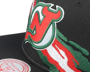 Mitchell & Ness New Jersey Devils Vintage Paintbrush Snapback Hat
