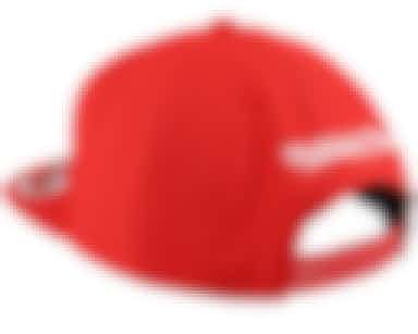 New Jersey Devils Vintage Hat Trick Red Snapback - Mitchell & Ness