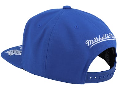 Mitchell & Ness Blue Toronto Maple Leafs Vintage Hat Trick Snapback Hat
