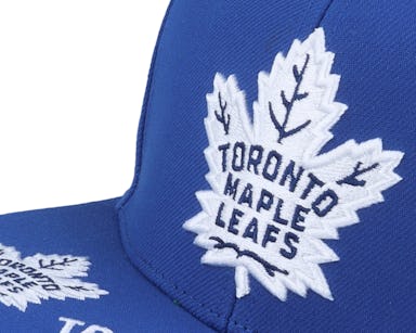 Mitchell & Ness Blue Toronto Maple Leafs Vintage Hat Trick Snapback Hat