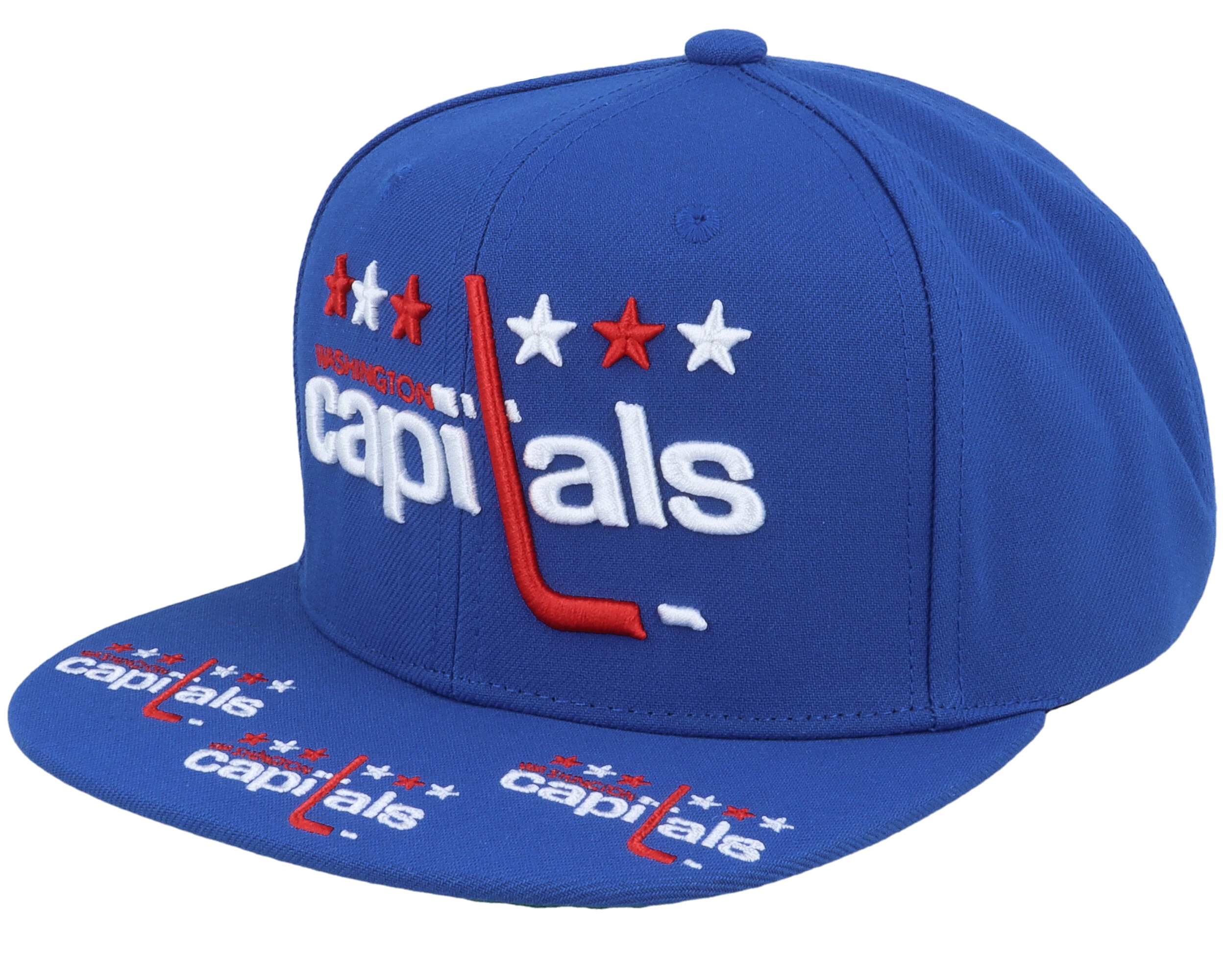 WASHINGTON CAPITALS NHL HAT Throwback Strapback Dad Cap Red NEW ERA