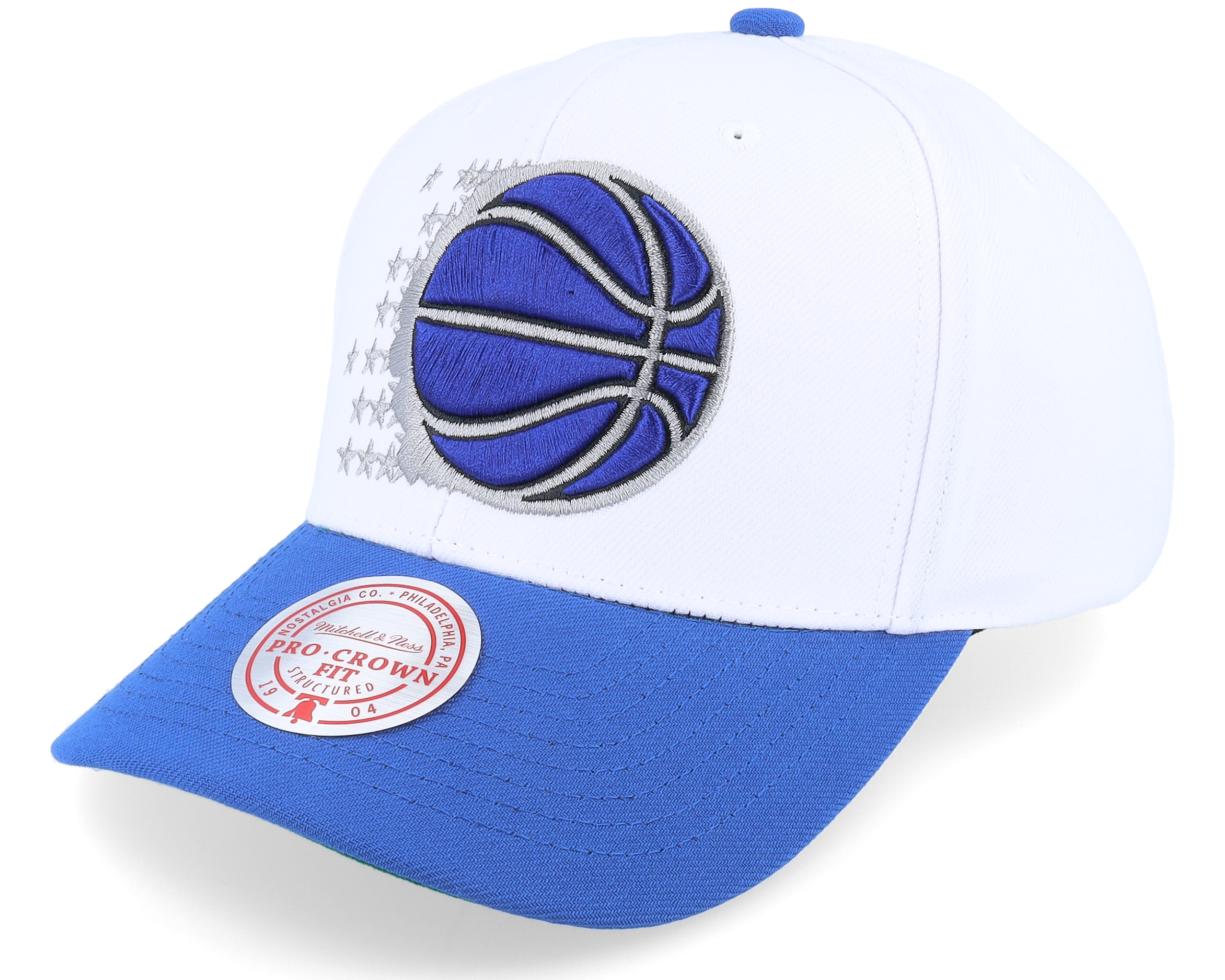 Mitchell & Ness - NBA White Adjustable Cap - Los Angeles Lakers All in Pro White Adjustable @ Hatstore