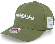 Pinscript Branded Comfy Core Stretch Light Green Adjustable - Mitchell & Ness