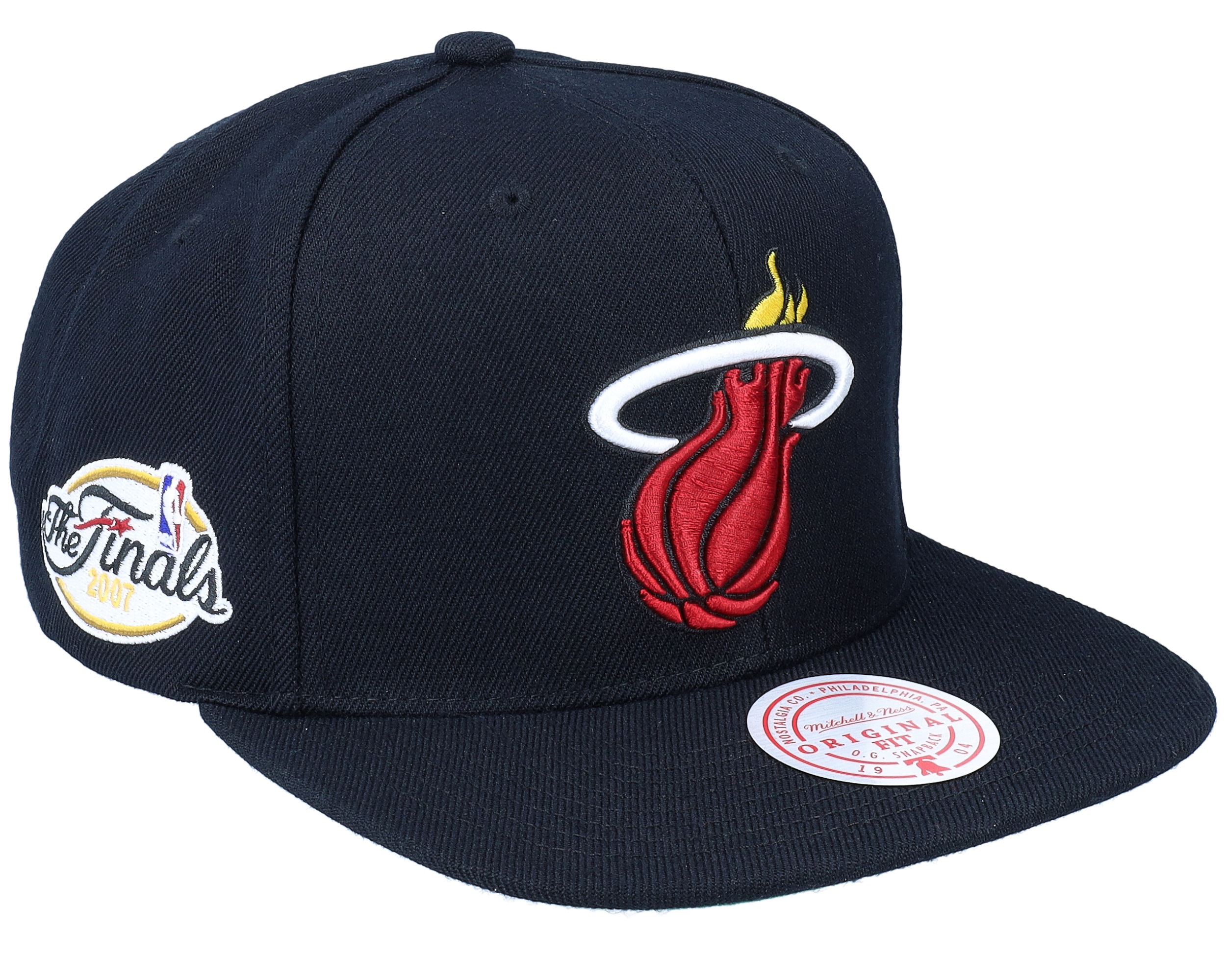 Miami Heat Top Spot Black Snapback