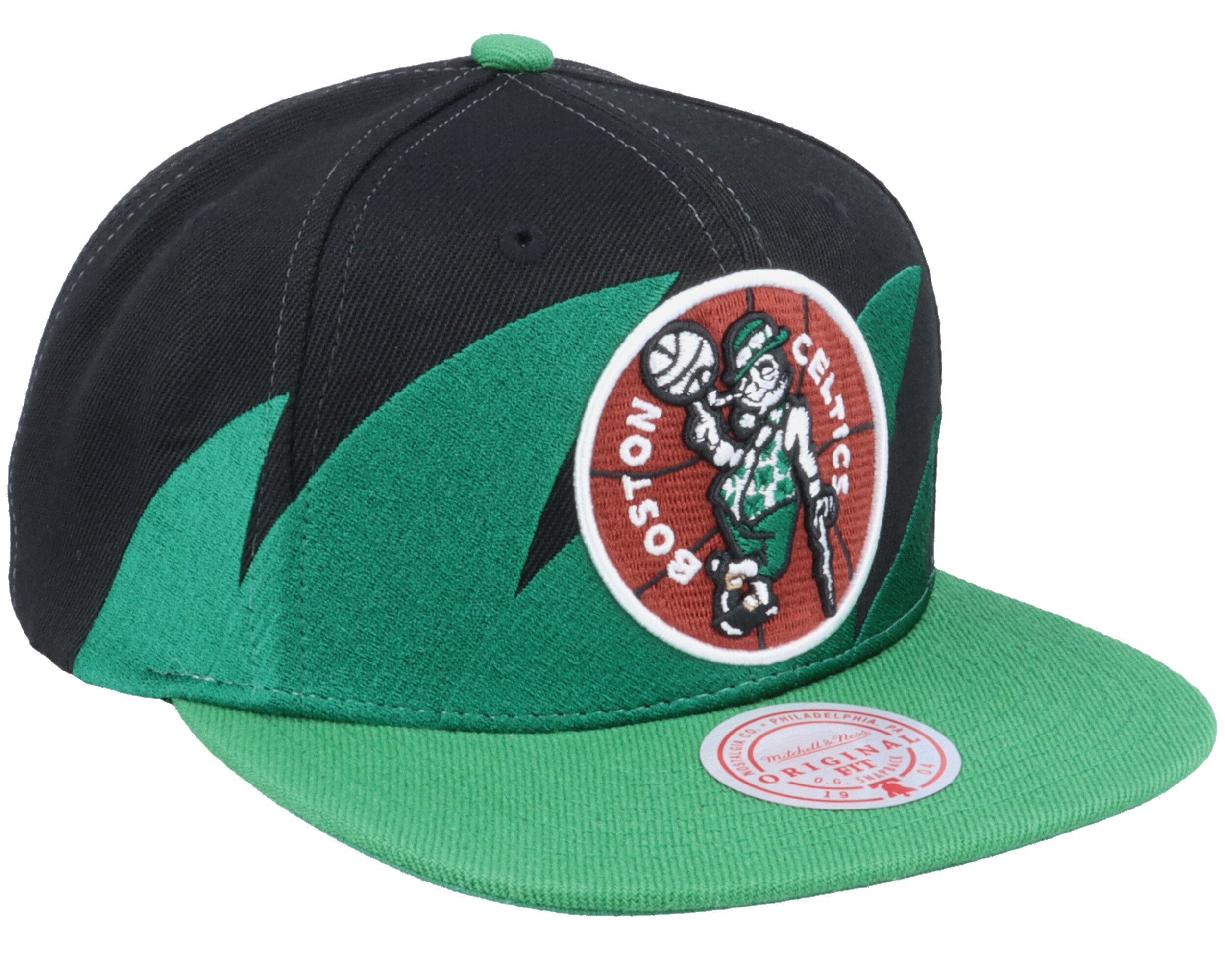 black and green celtics hat