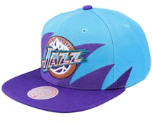 Utah Jazz Team Insider Purple Snapback - Mitchell & Ness cap