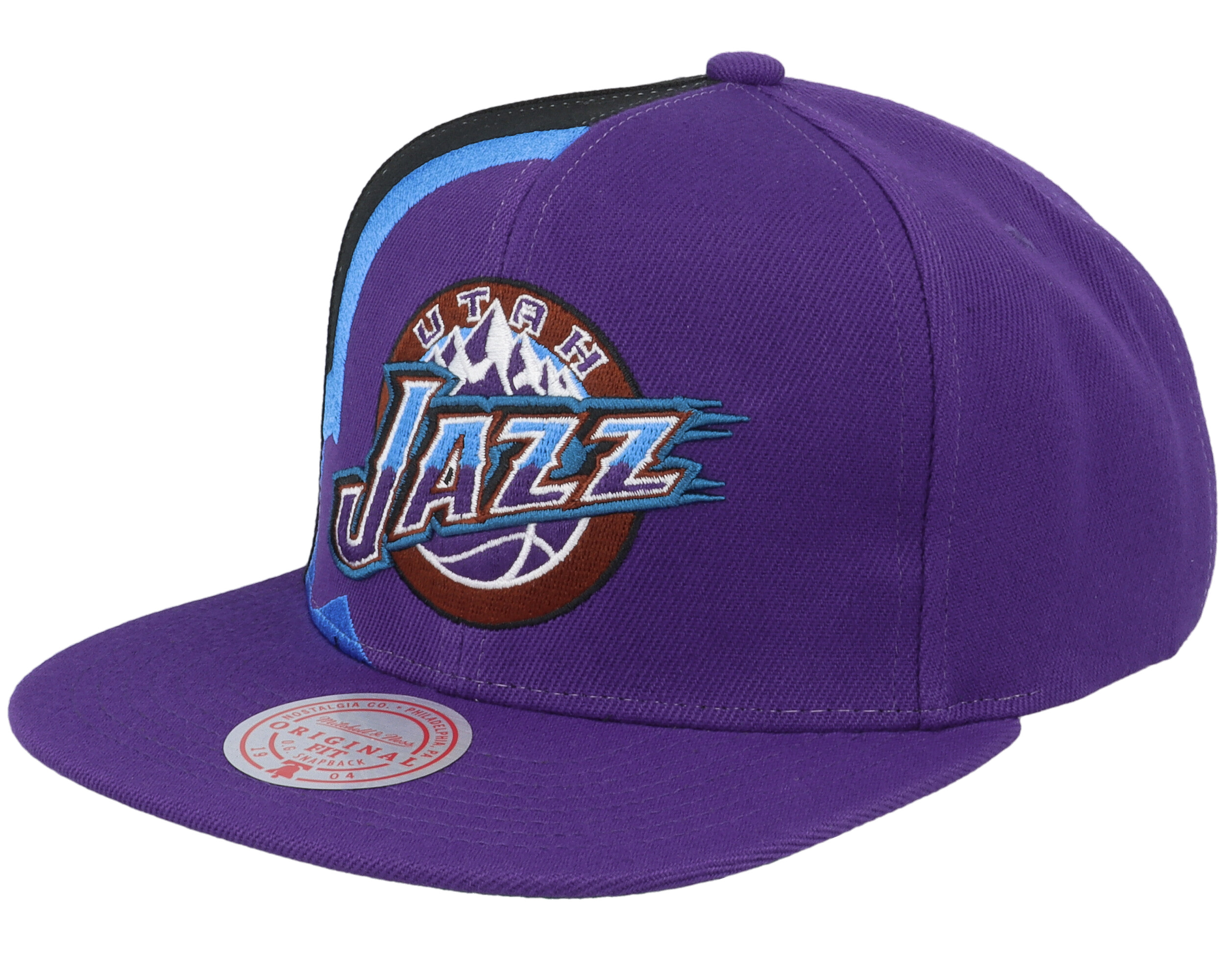 purple utah jazz hat