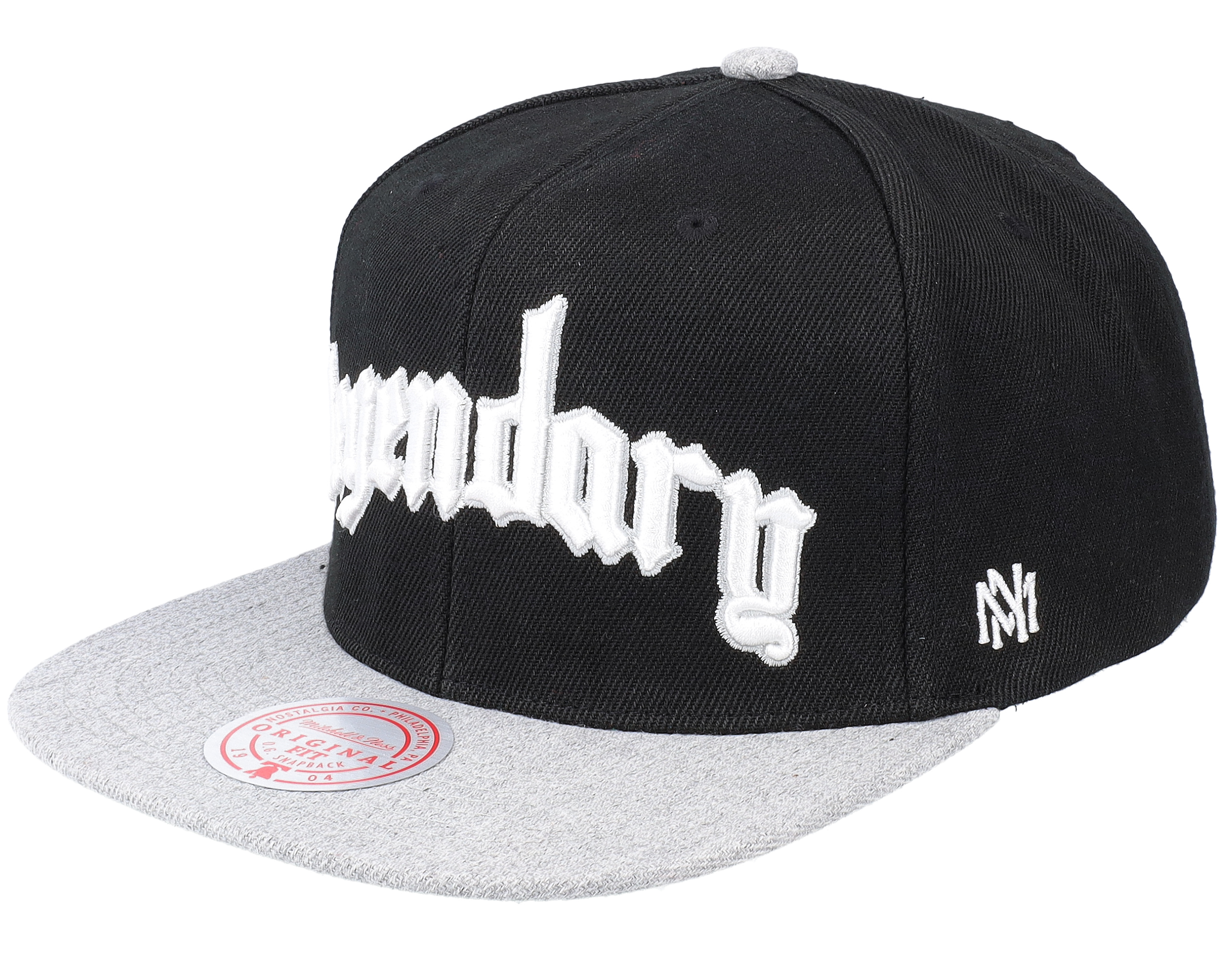 Branded Legendary Black/White Snapback - Mitchell & Ness cap ...