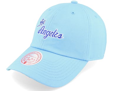 Los Angeles Lakers Team Ground 2.0 Blue Dad Cap - Mitchell & Ness