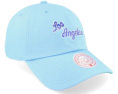 Los Angeles Lakers Team Ground 2.0 Blue Dad Cap - Mitchell & Ness