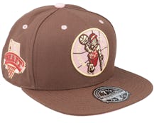 Boston Celtics Brown Sugar Bacon Brown Fitted - Mitchell & Ness
