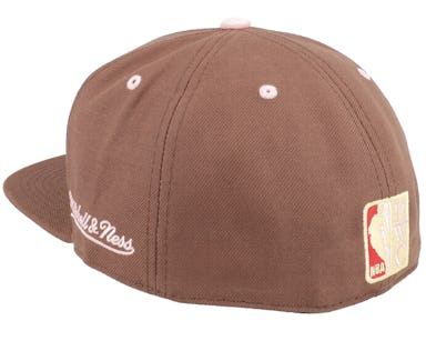 Denver Nuggets Brown Sugar Bacon Fitted - Mitchell & Ness