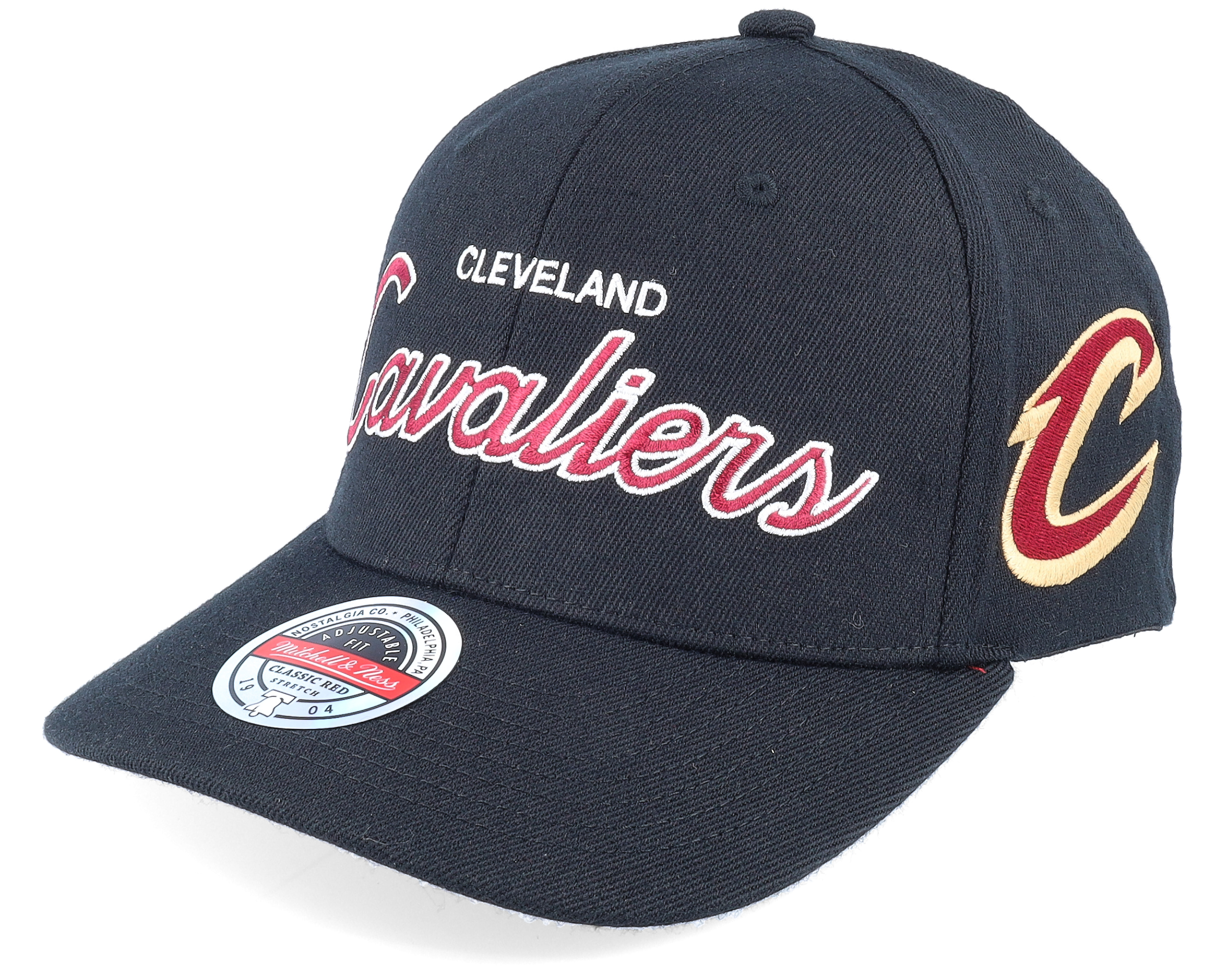 Cleveland Cavaliers Snapback Mitchell & Ness Script Cap Hat