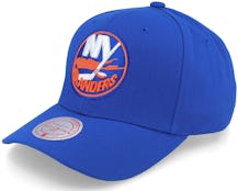 New York Islanders Team Ground 2.0 Pro Blue Adjustable - Mitchell & Ness