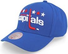 Washington Capitals Team Ground 2.0 Pro Blue Adjustable - Mitchell & Ness