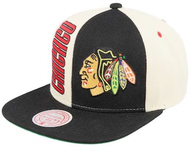 Mitchell & Ness Chicago Blackhawks Pop Panel Snapback Hat | HHSS5371-CBHYYPPPOFWH