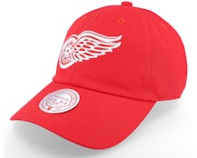 Detroit Red Wings Team Ground 2.0 Red Dad Cap - Mitchell & Ness